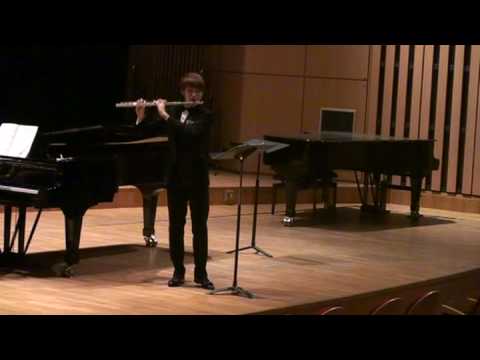 【Sonata for Flute and Piano Mov.1】上野星矢