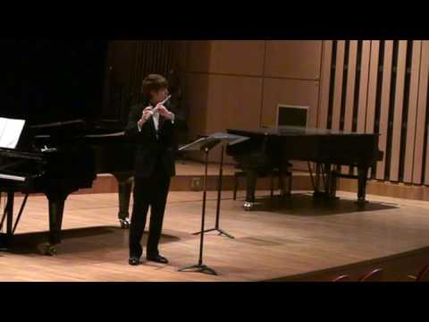 【Sonata for Flute and Piano Mov.2・3】上野星矢